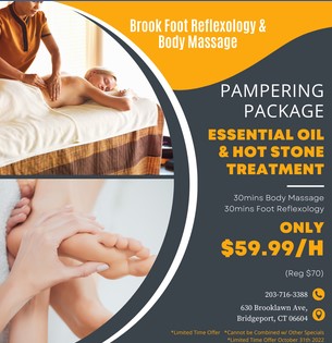Brook Foot Reflexology & Body Massage in Bridgeport, Connecticut