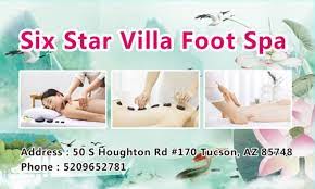 Six Star Villa Foot Spa in Tucson, Arizona